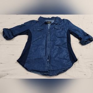 Denim Button Down Shirt